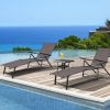 Outdoor Patio Pool Adjustable Fashion Simple Stlye Chaise Lounge