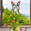 Sun Catcher Butterfly Pendant Rainbow Maker Sun Catchers Ornament Reusable Acrylic Butterfly Decoration For Bedroom Christmas