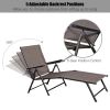 Outdoor Patio Pool Adjustable Fashion Simple Stlye Chaise Lounge