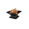 Modernisation Square BBQ Grill Outdoor Heater Garden Outdoor Fireplace Portable Fire Pit Contracted Barbecue Brazier Wood Stove