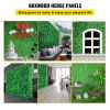 VEVOR Artificial Boxwood Panel Boxwood Hedge Wall Panels Artificial Grass Backdrop Wall Green Grass Wall, Fake Hedge for Decor Privacy Fence Indoor Ou