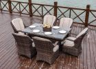 Direct Wicker Cinderella Patio Wicker 7 Piece Round Dining Set