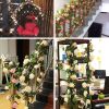 2pcs Fake Rose Vine Flowers Garland Plant Artificial Flower Wall Hanging Flower Rattan Fake Plant Leaf Wedding Home Garden Decor