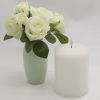 Flameless Flickering LED Candles Battery Operated with 6H Timer, Warm Light Real Wax Pillar Votive 3D Wick Candles, Perfect for Party/Wedding/Home Dec